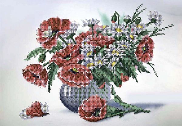 Букет маків А4-К-004