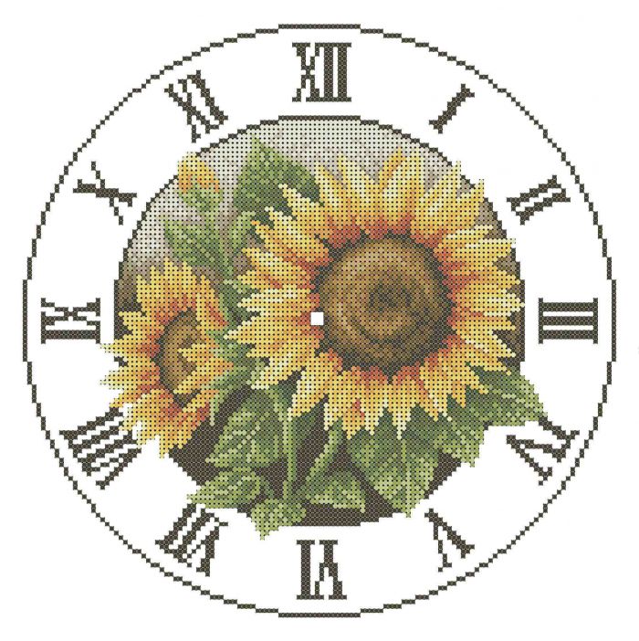 Годинники "Соняшники" А3-К-152