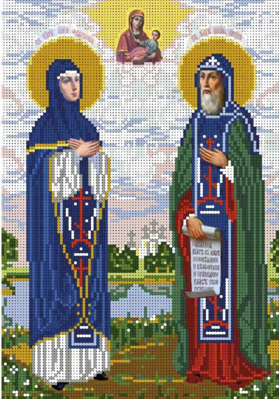Святі Петро та Февронія А4-И-282