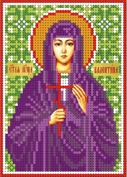 Свята мучениця Валентина А6-122