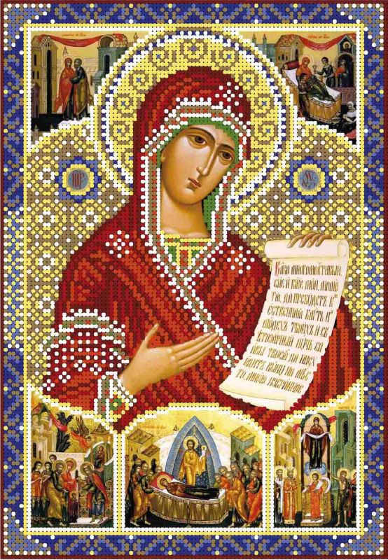 Образ богородиці Боголюбська А4-И-337