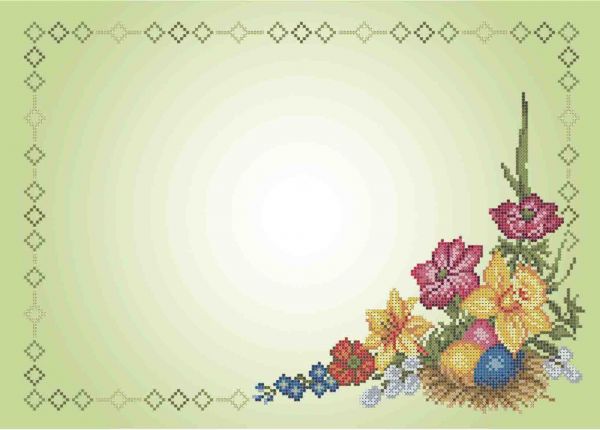 Великодня "Весняний букет" А3-С-001