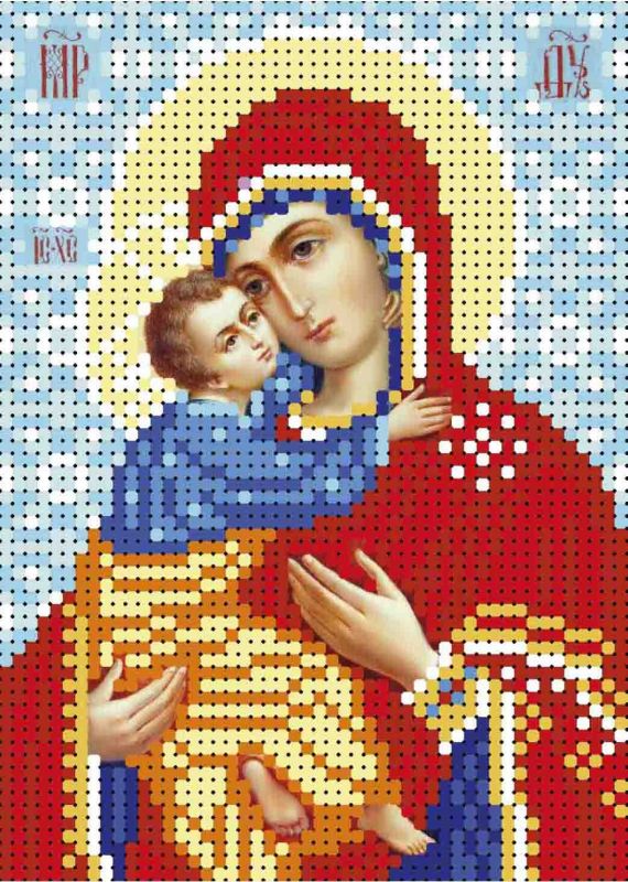 Образ богородиці Володимирська А6-159