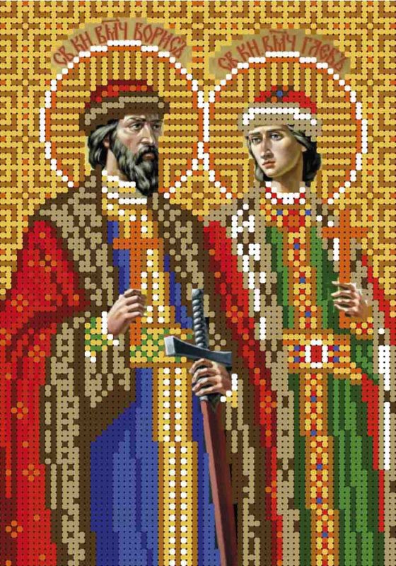 Святі князі Борис та Гліб А5-И-425