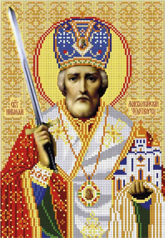 Святий Миколай Чудотворець з мечем А4-И-512