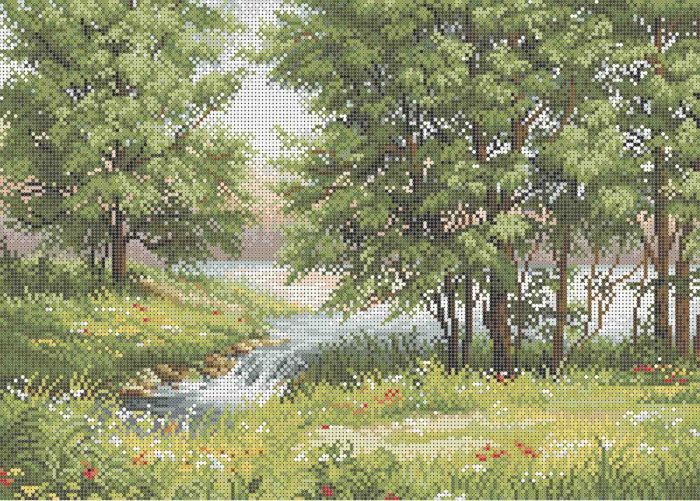 Лісове озеро А3-К-843