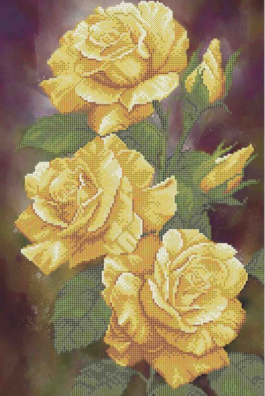 Жовті троянди А3-К-1545